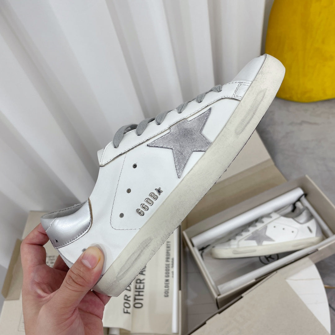 Golden Goose Vintage Distressed Sneakers #311