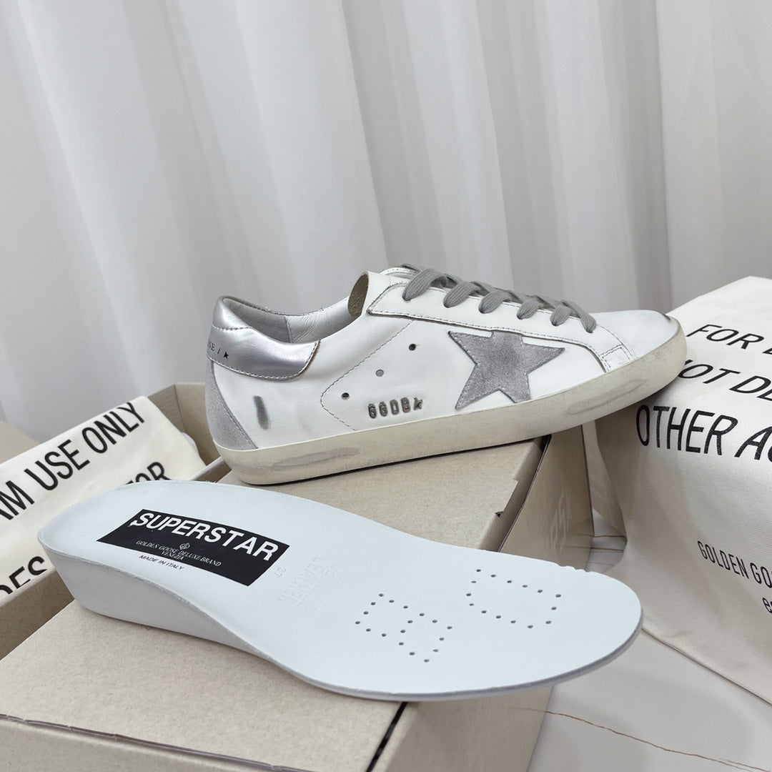 Golden Goose Vintage Distressed Sneakers #311
