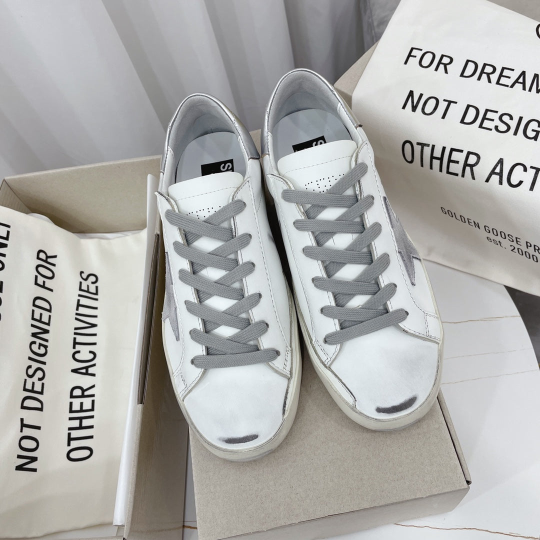 Golden Goose Vintage Distressed Sneakers #311