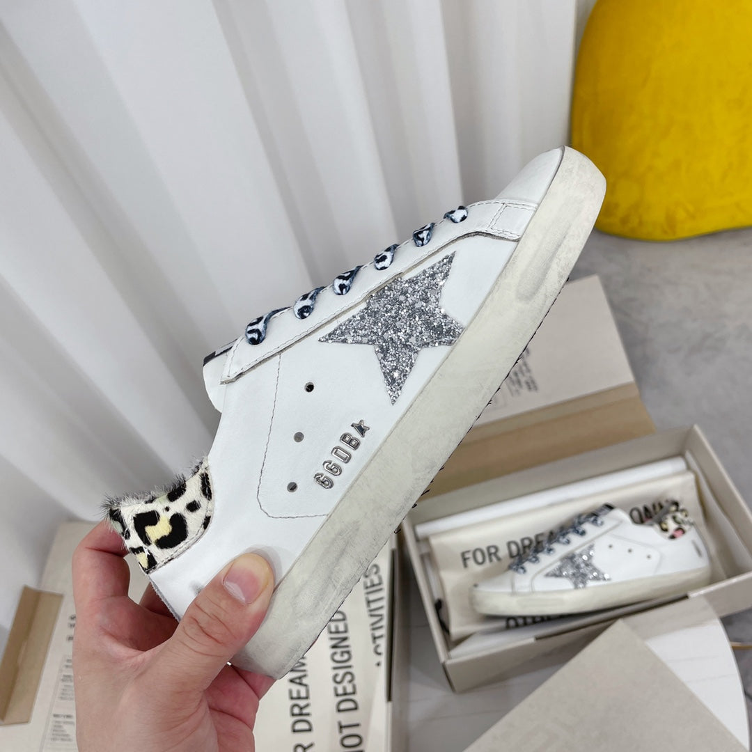 Golden Goose Vintage Distressed Sneakers #307