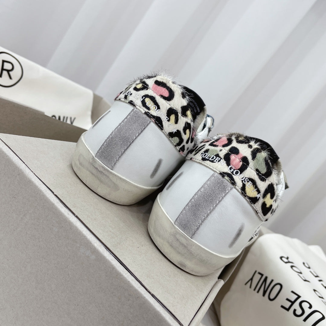 Golden Goose Vintage Distressed Sneakers #307