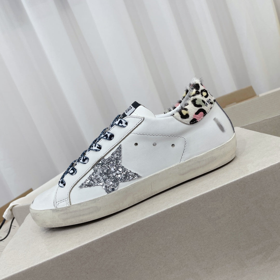 Golden Goose Vintage Distressed Sneakers #307