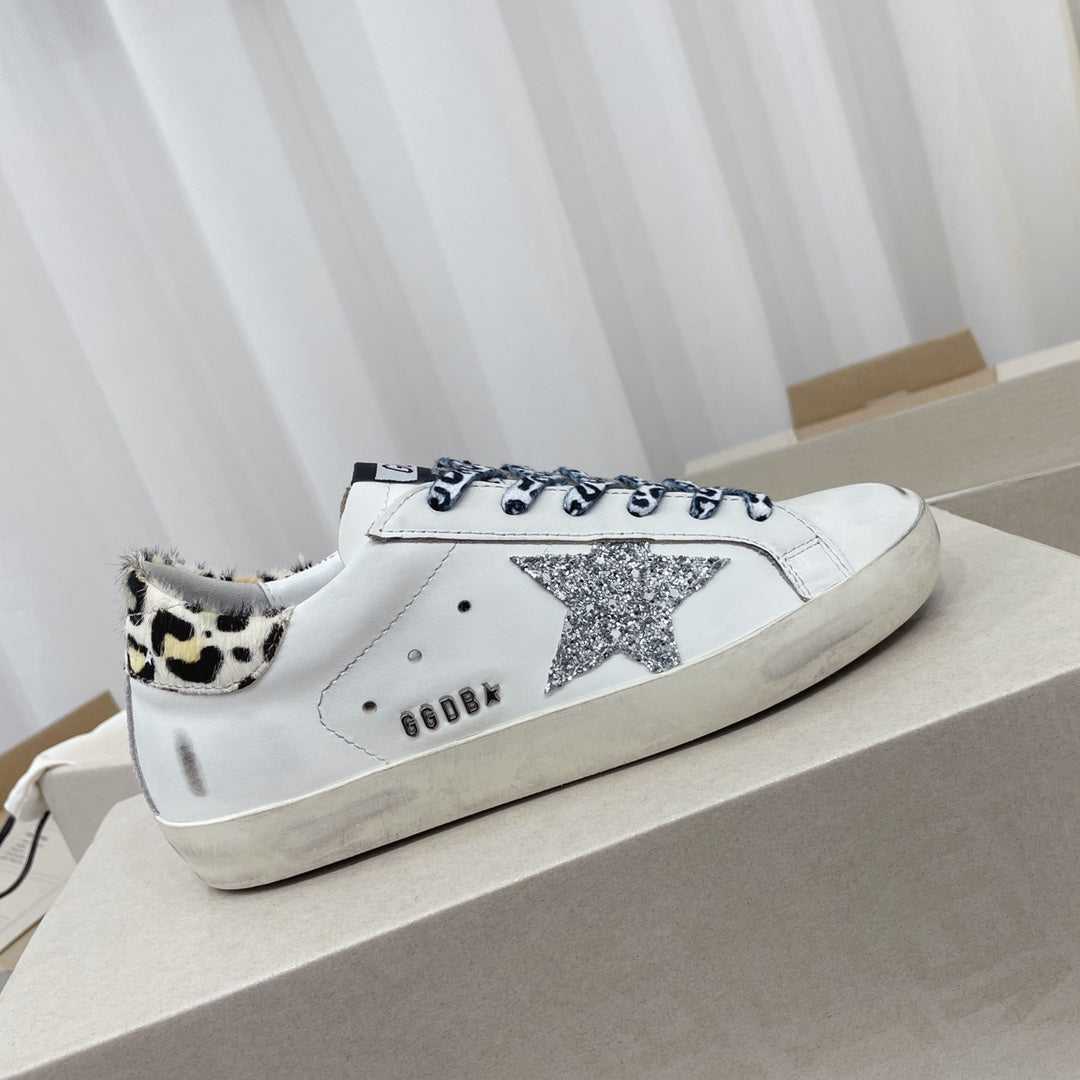 Golden Goose Vintage Distressed Sneakers #307