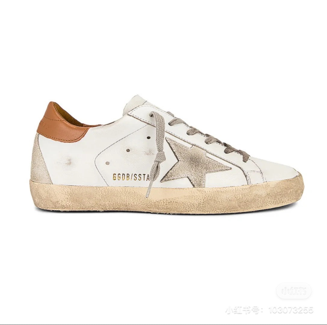 Golden Goose Vintage Distressed Sneakers #297