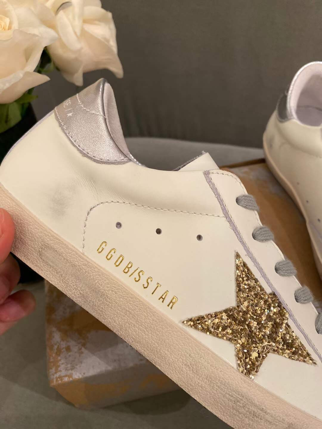 Golden Goose Vintage Distressed Sneakers #316