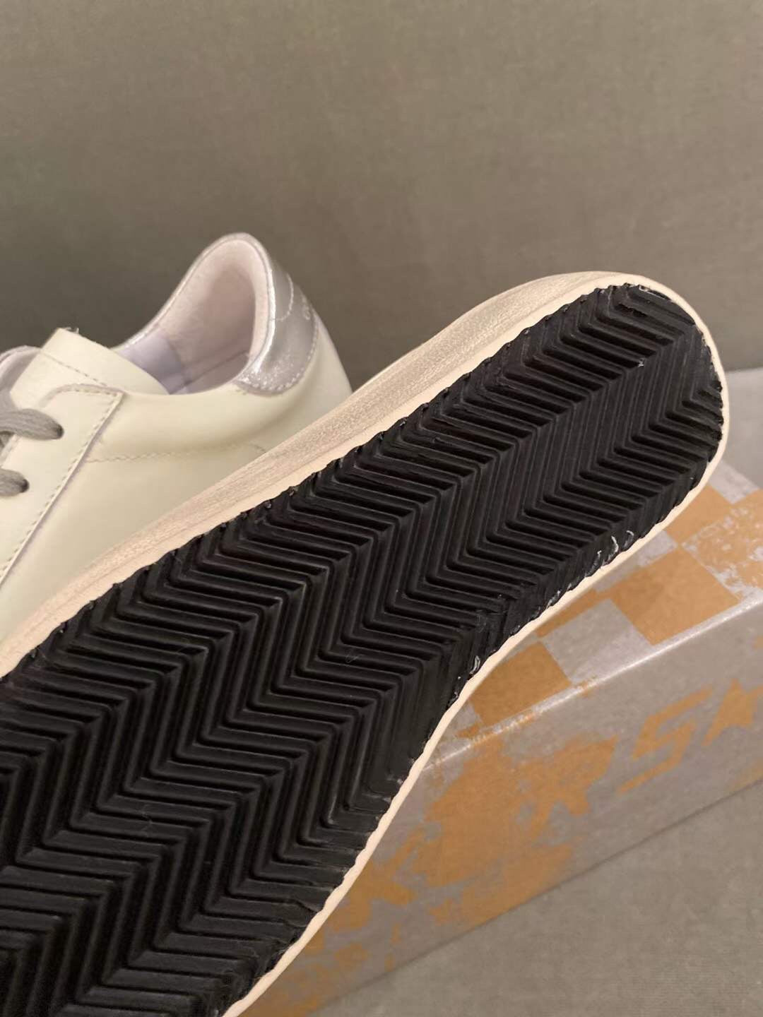 Golden Goose Vintage Distressed Sneakers #316