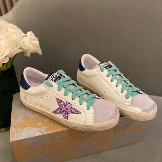 Golden Goose Vintage Distressed Sneakers #313