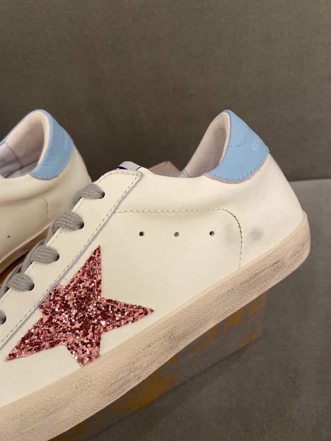 Golden Goose Vintage Distressed Sneakers #314