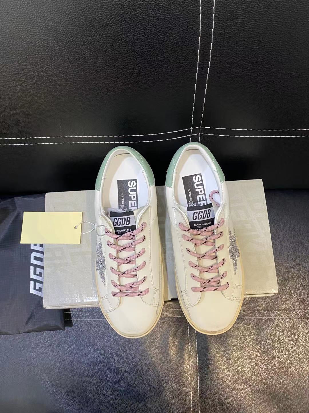 Golden Goose Vintage Distressed Sneakers #051