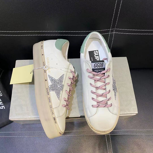 Golden Goose Vintage Distressed Sneakers #051