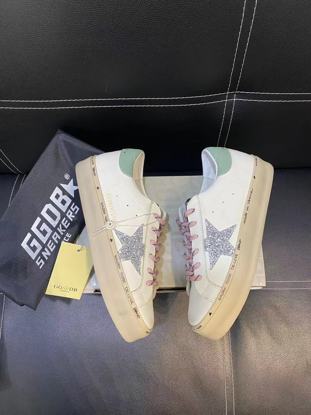 Golden Goose Vintage Distressed Sneakers #051