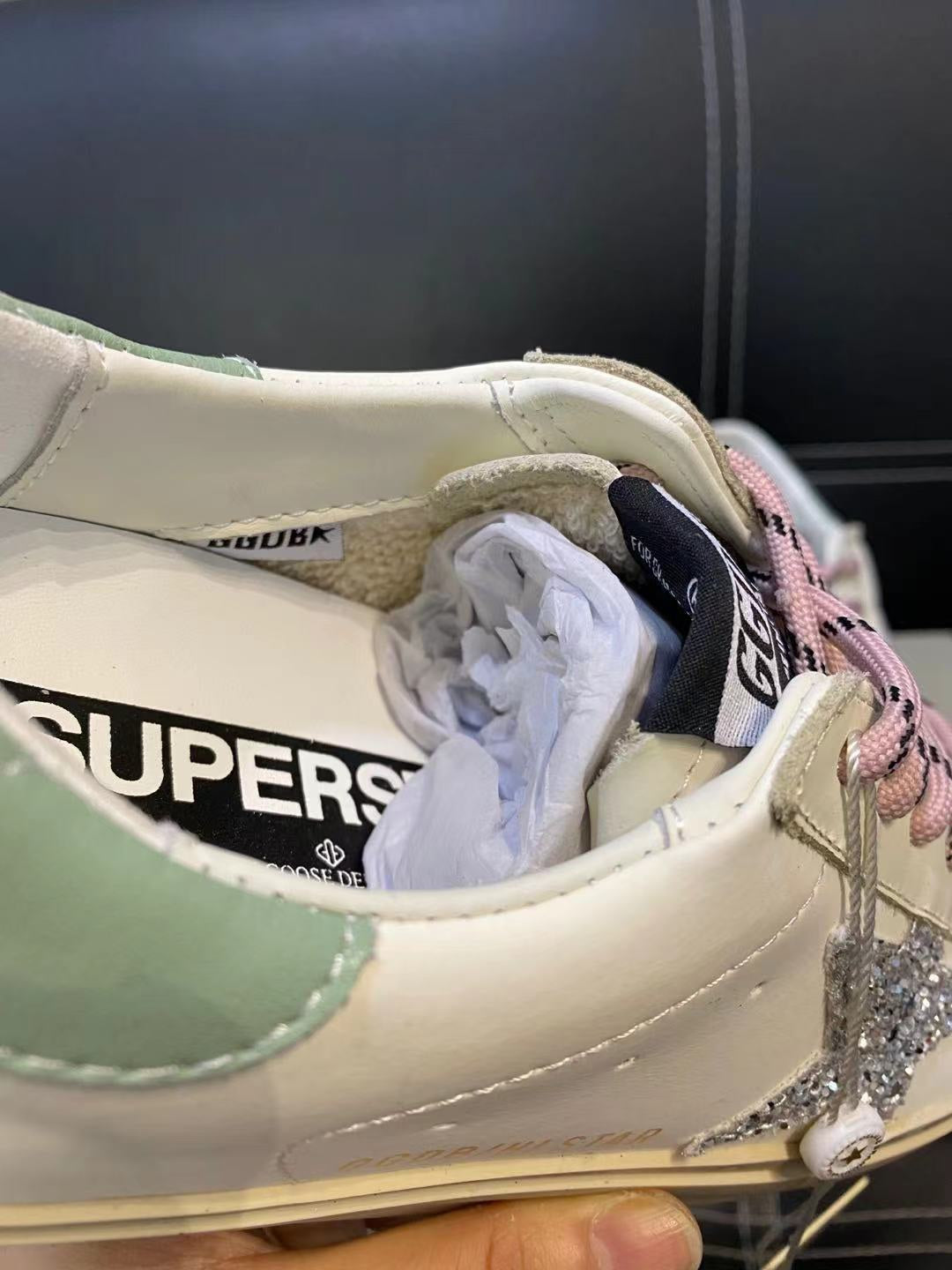 Golden Goose Vintage Distressed Sneakers #051