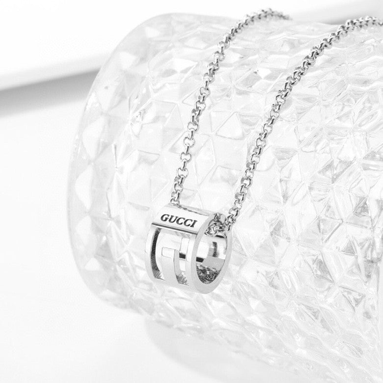 Gucci Vintage Interlocking Necklace