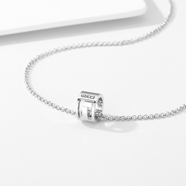 Gucci Vintage Interlocking Necklace