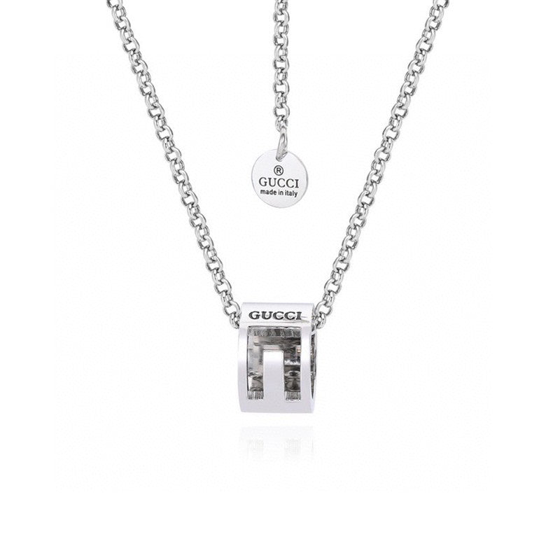 Gucci Vintage Interlocking Necklace