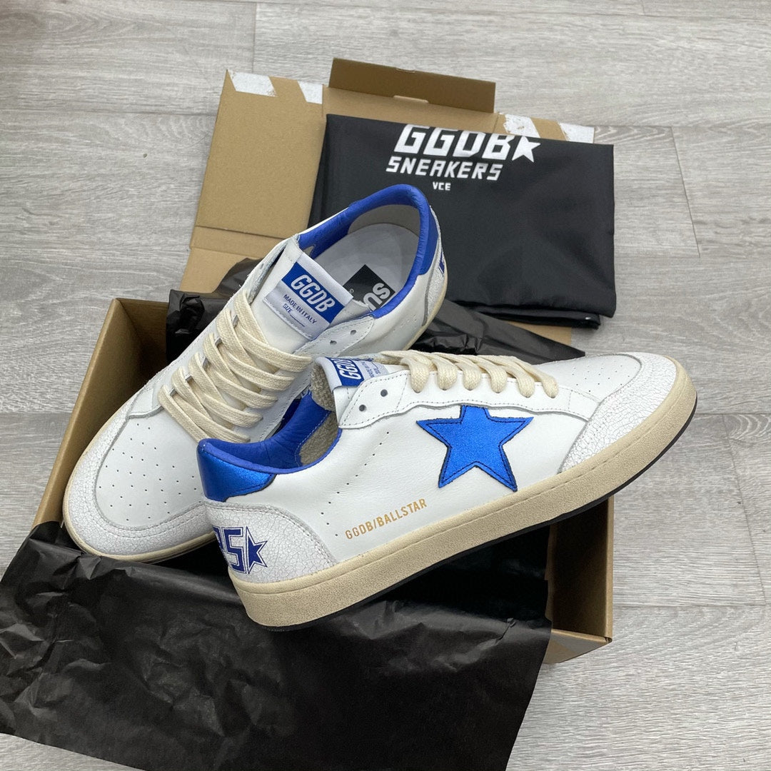 Golden Goose Vintage Distressed Sneakers #245