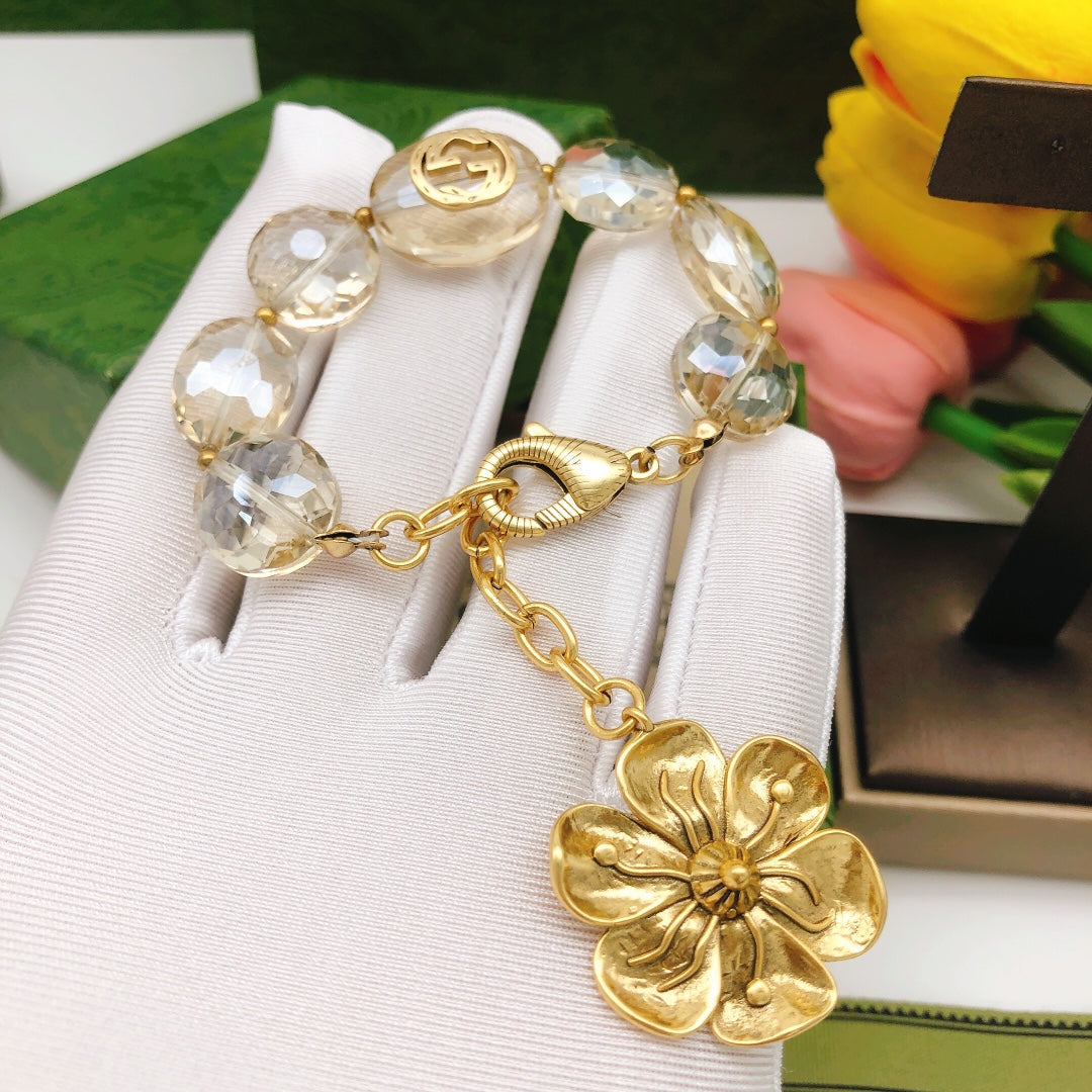 Gucci Crystal Vintage Bracelet