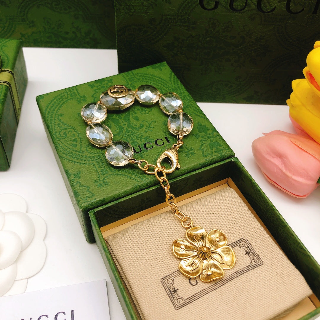 Gucci Crystal Vintage Bracelet