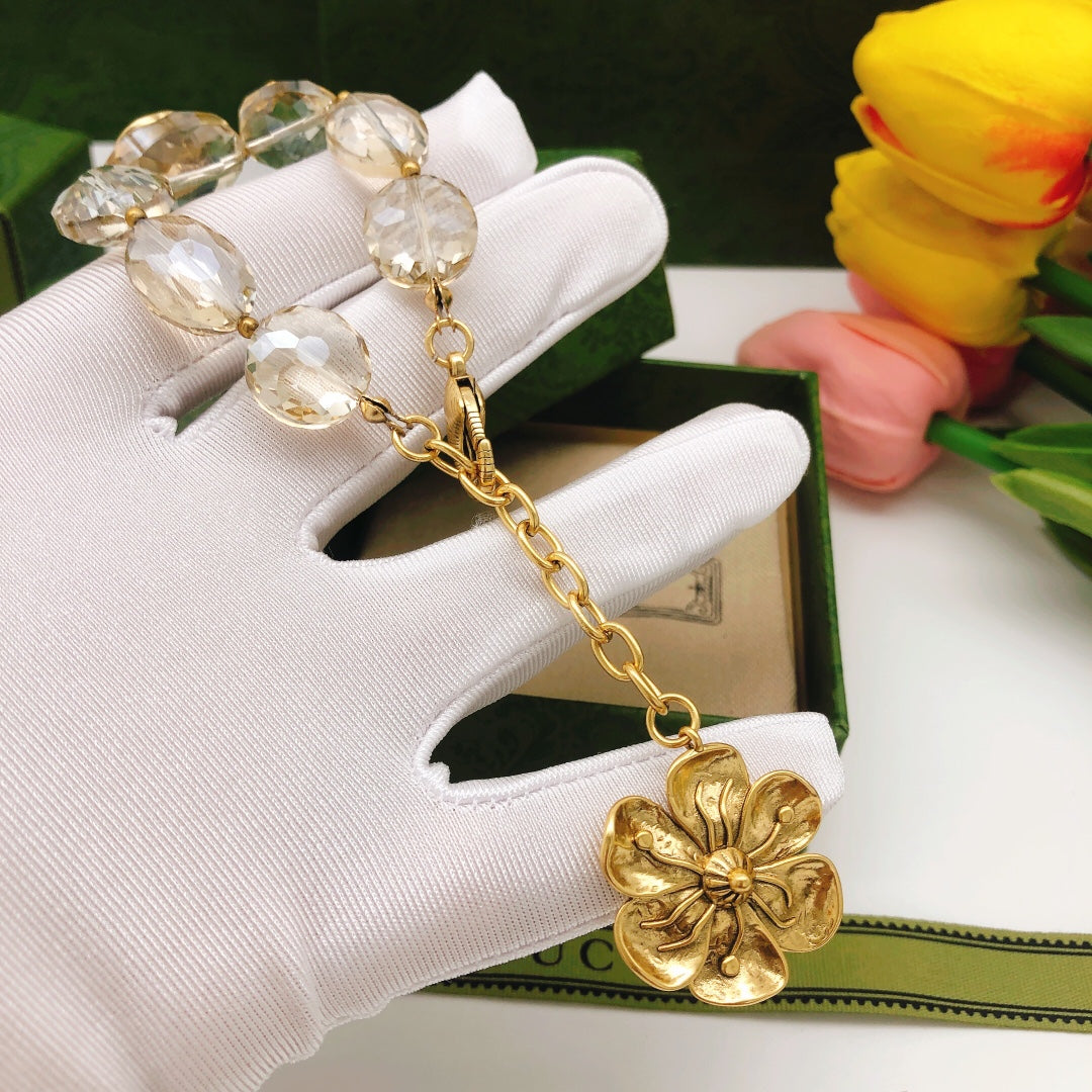 Gucci Crystal Vintage Bracelet