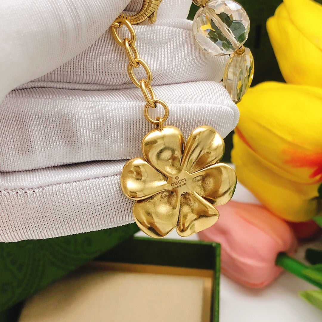 Gucci Crystal Vintage Bracelet