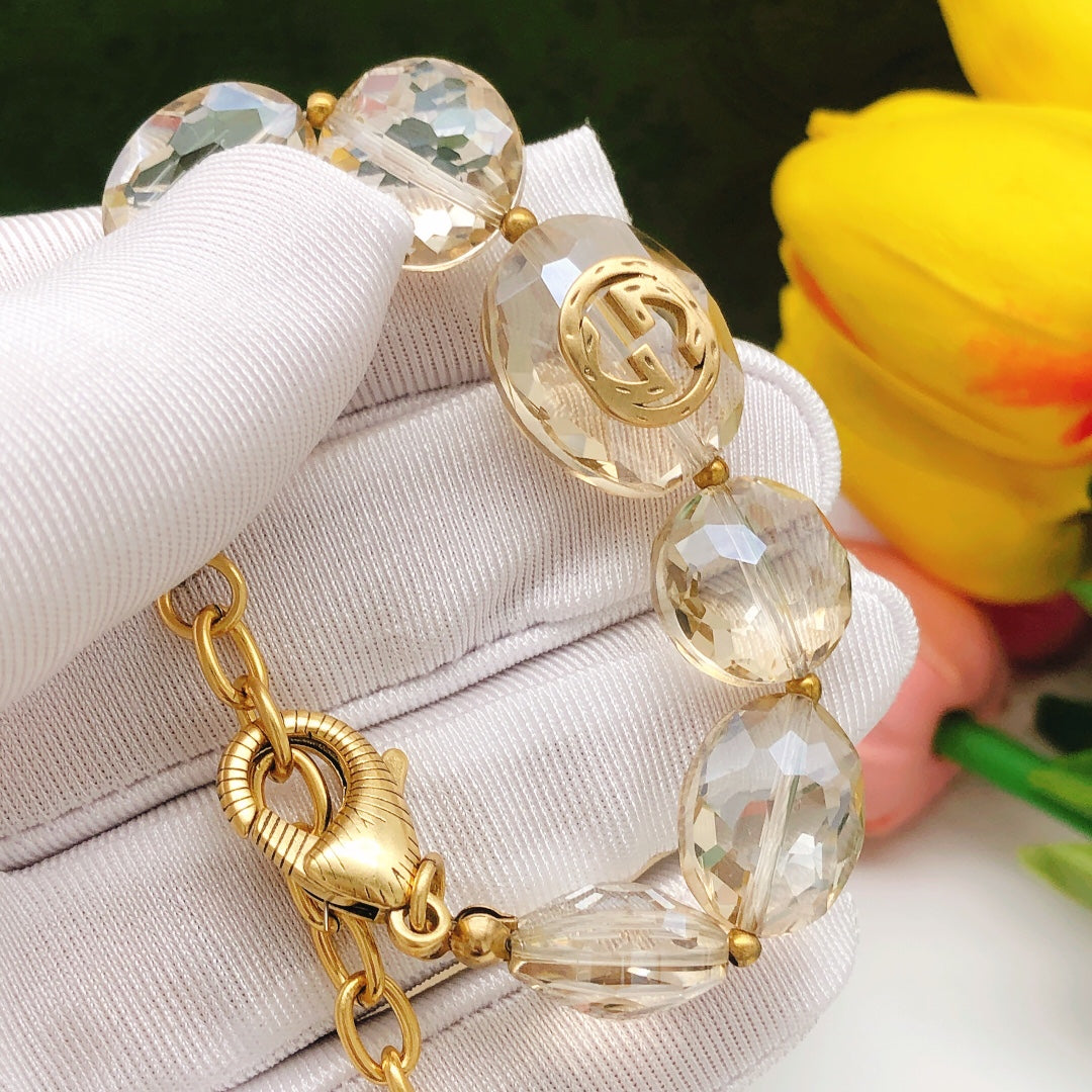 Gucci Crystal Vintage Bracelet