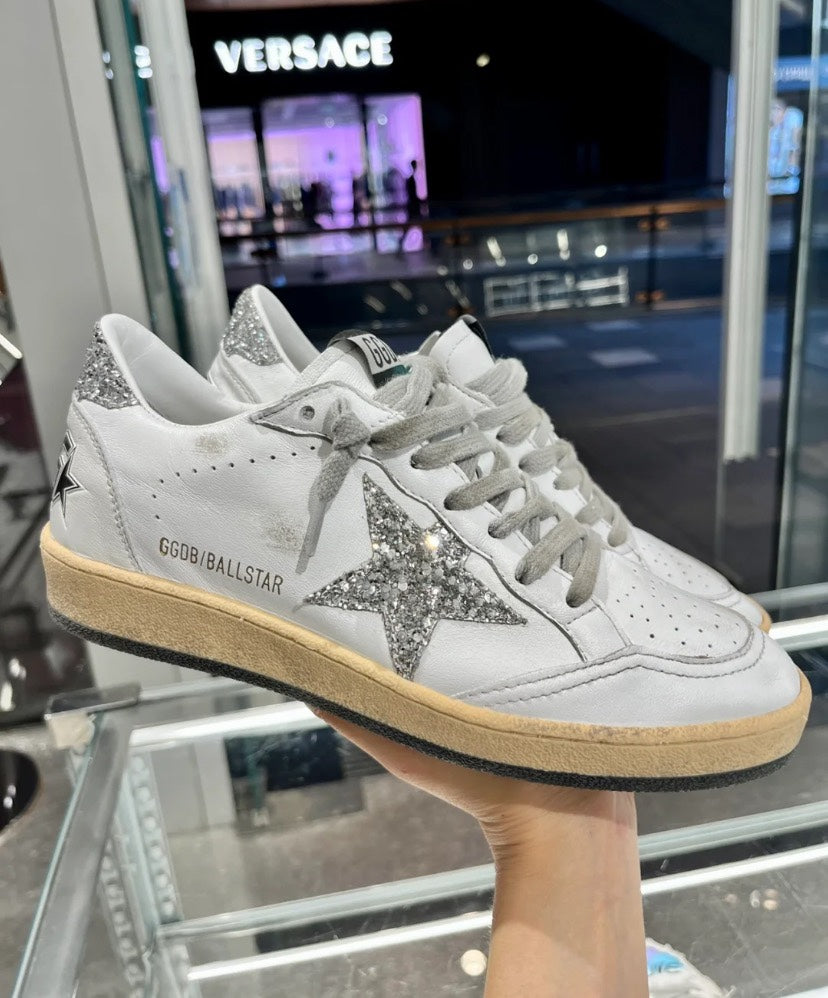 Golden Goose Vintage Distressed Sneakers #260