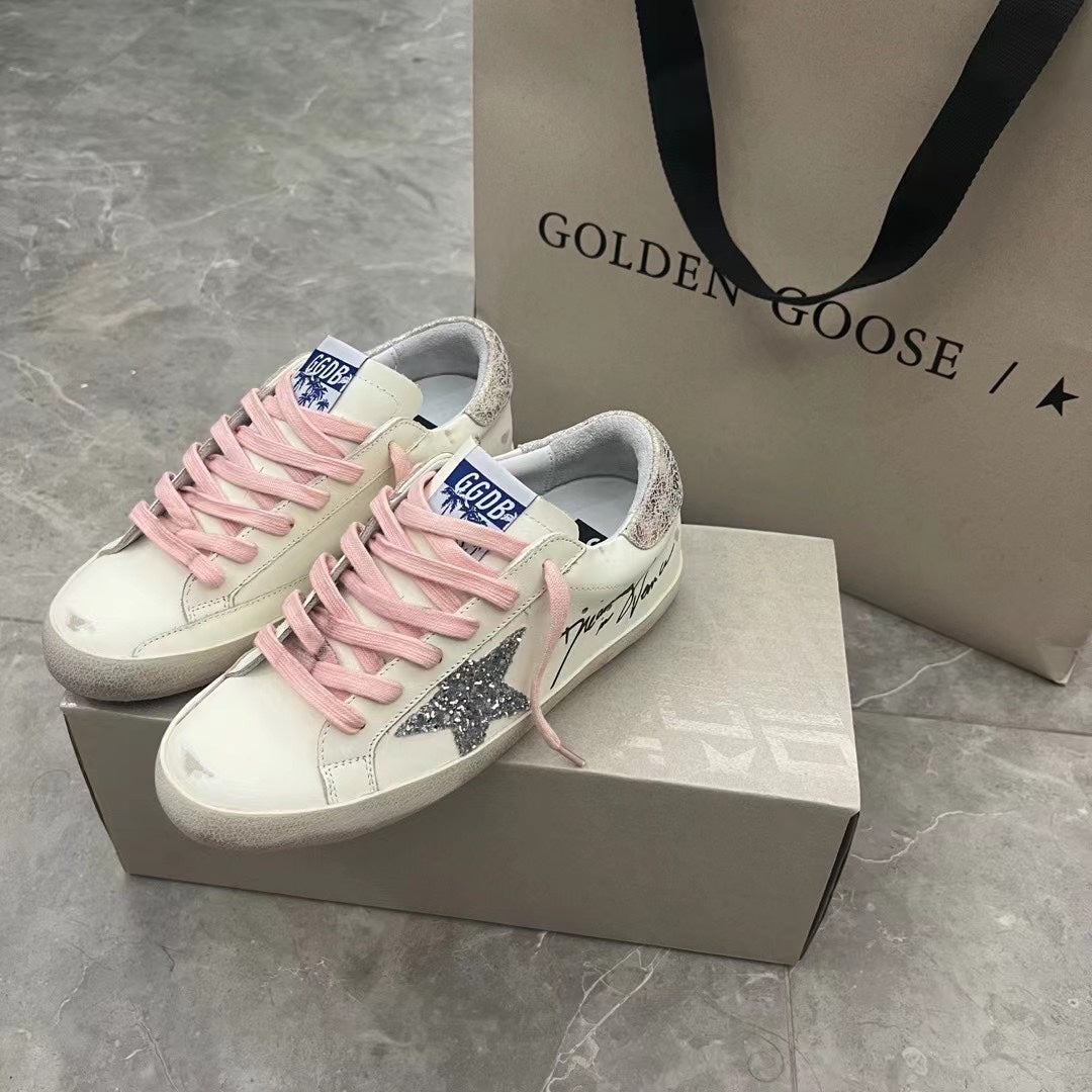 Golden Goose Vintage Distressed Sneakers #280