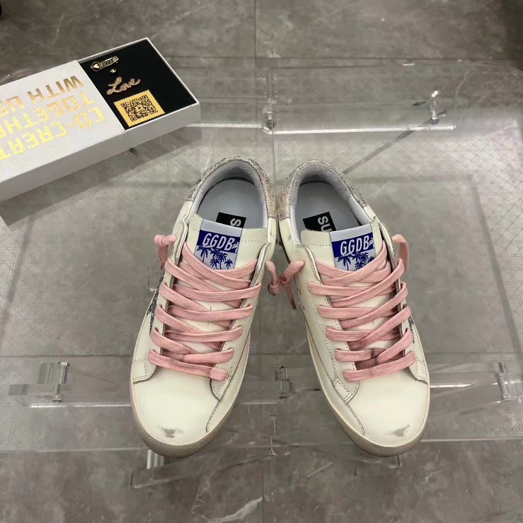 Golden Goose Vintage Distressed Sneakers #280
