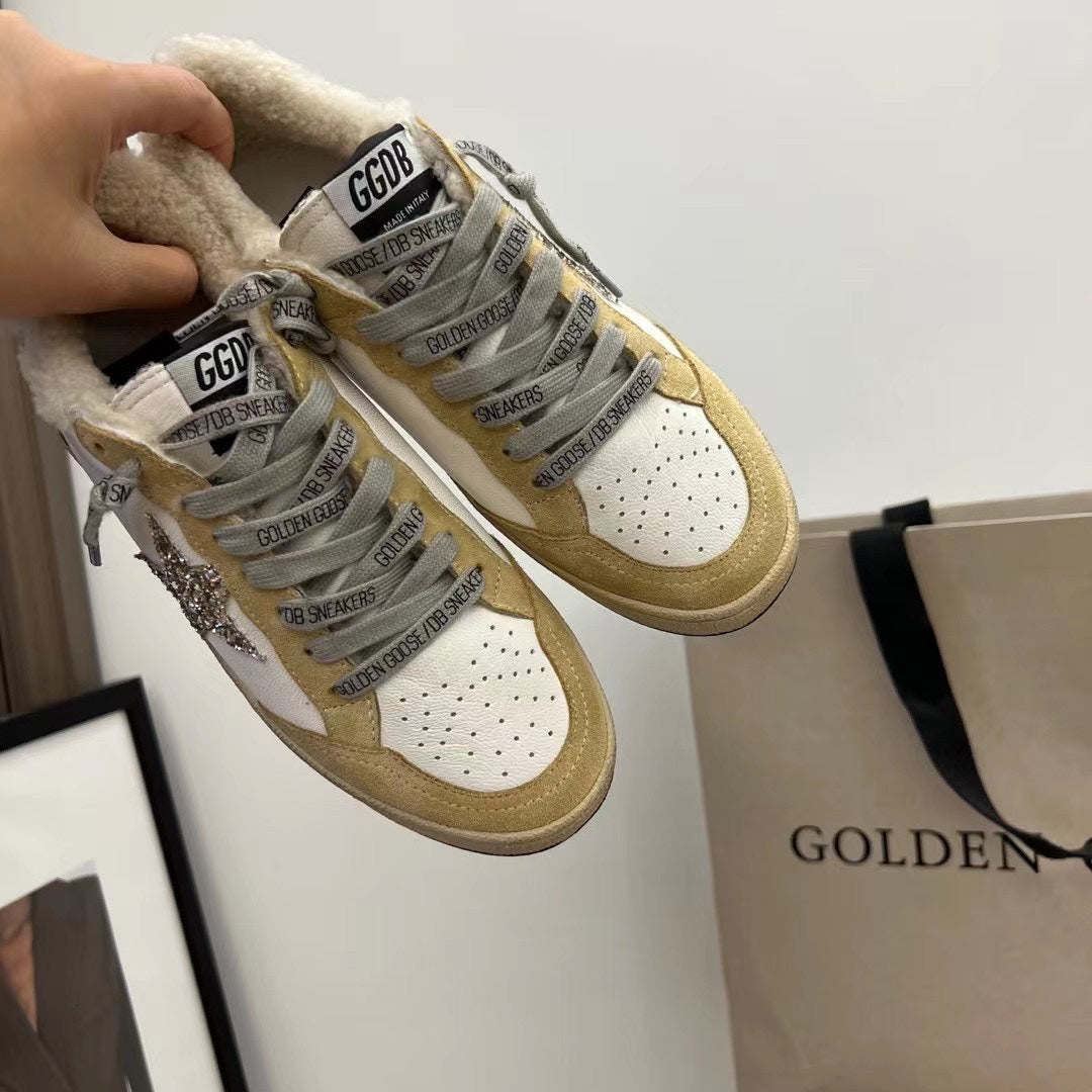 Golden Goose Vintage Distressed Sneakers #042