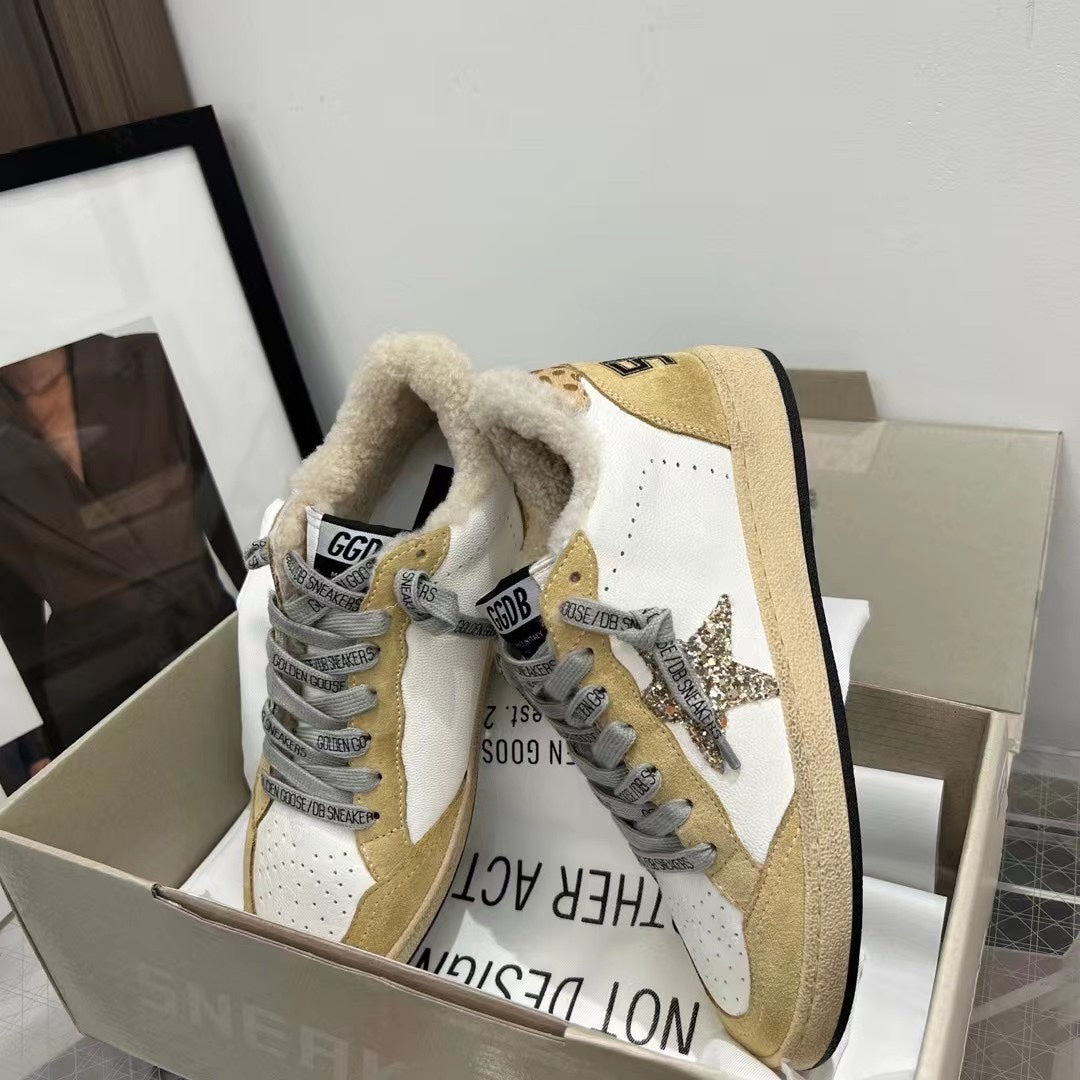Golden Goose Vintage Distressed Sneakers #042