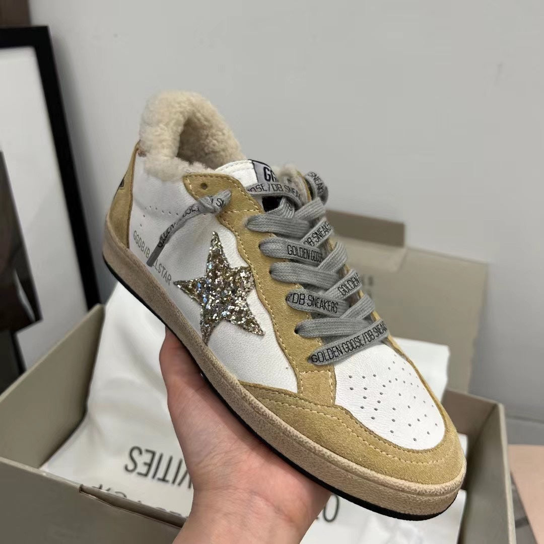 Golden Goose Vintage Distressed Sneakers #042