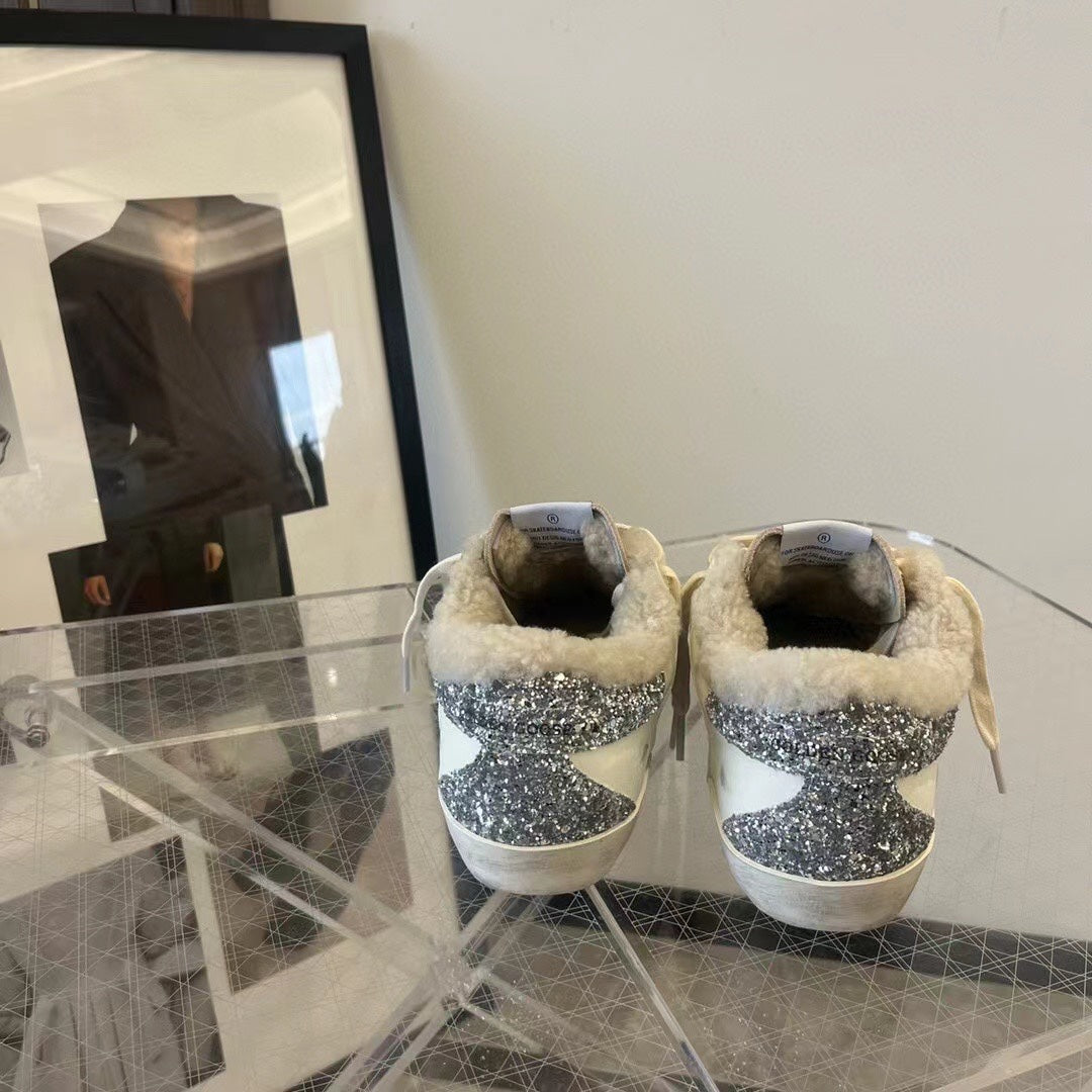 Golden Goose Vintage Distressed Sneakers #031