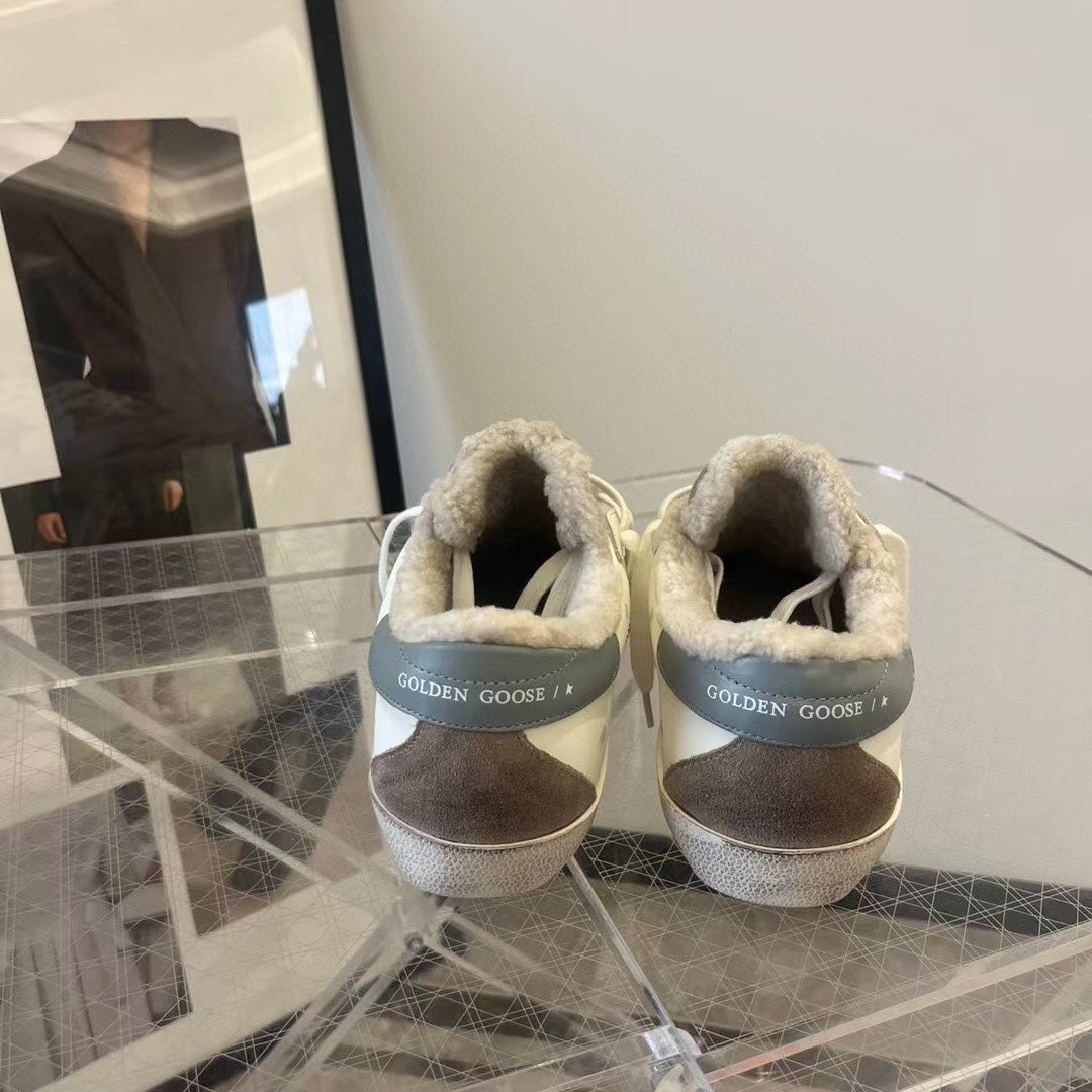 Golden Goose Vintage Distressed Sneakers #032