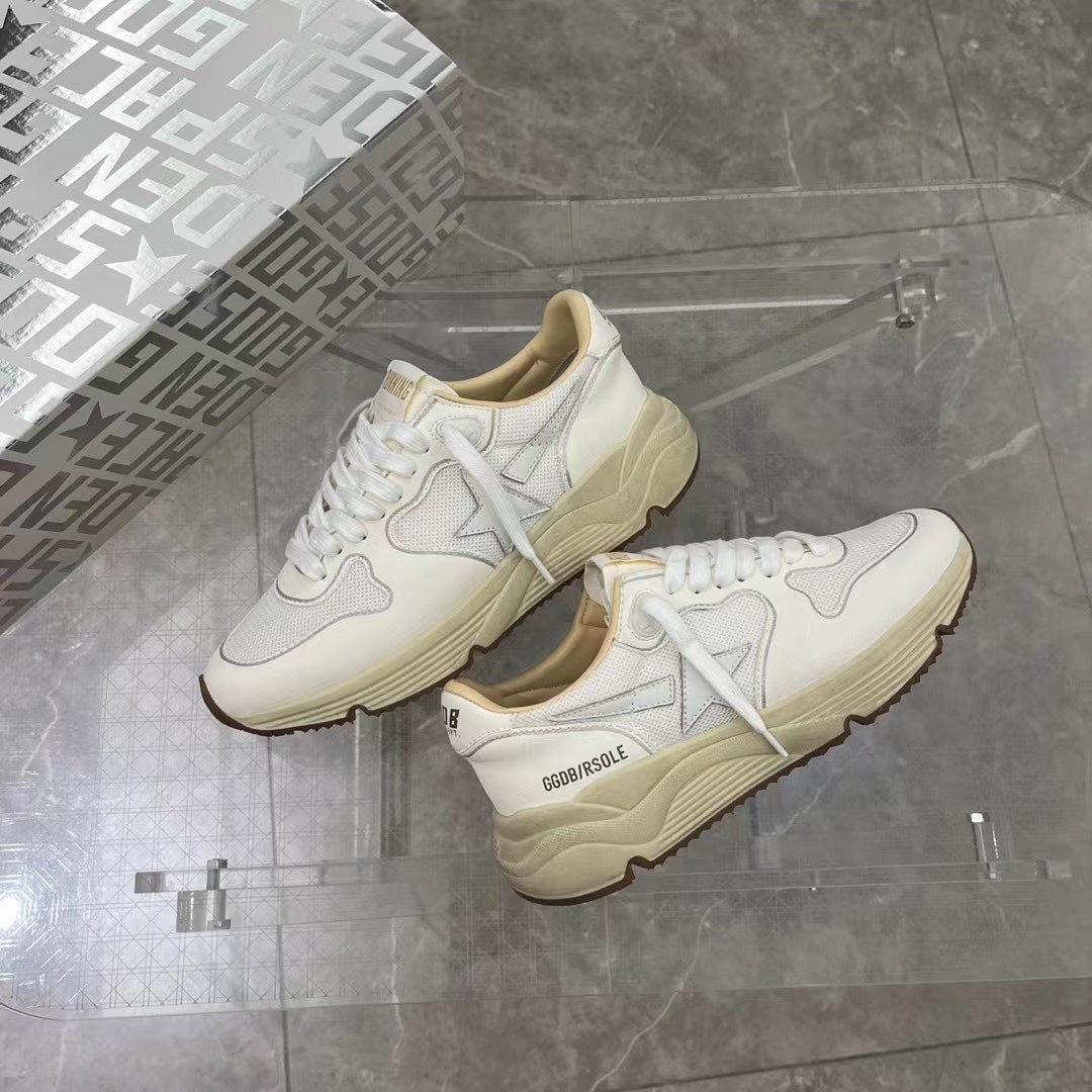 Golden Goose Vintage Distressed Sneakers #269