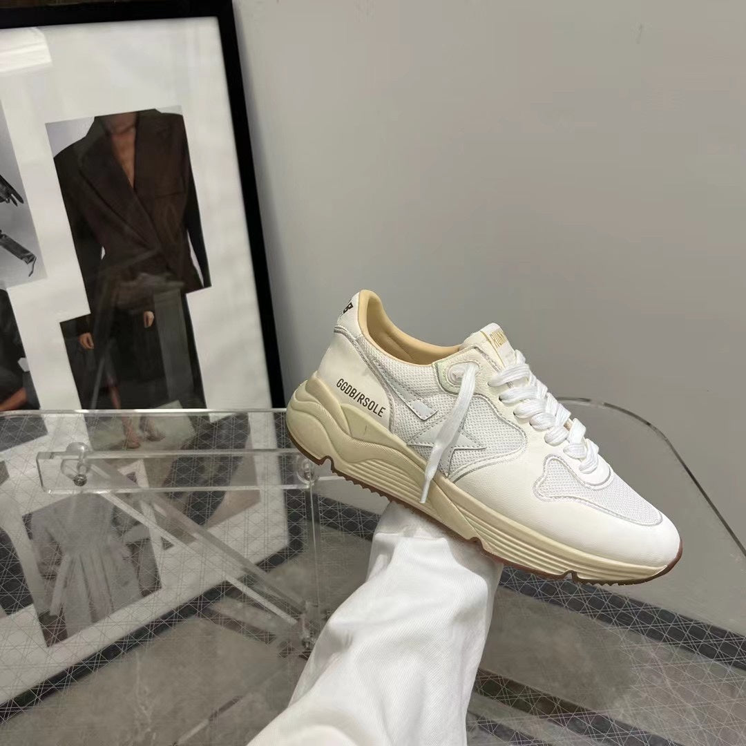 Golden Goose Vintage Distressed Sneakers #269