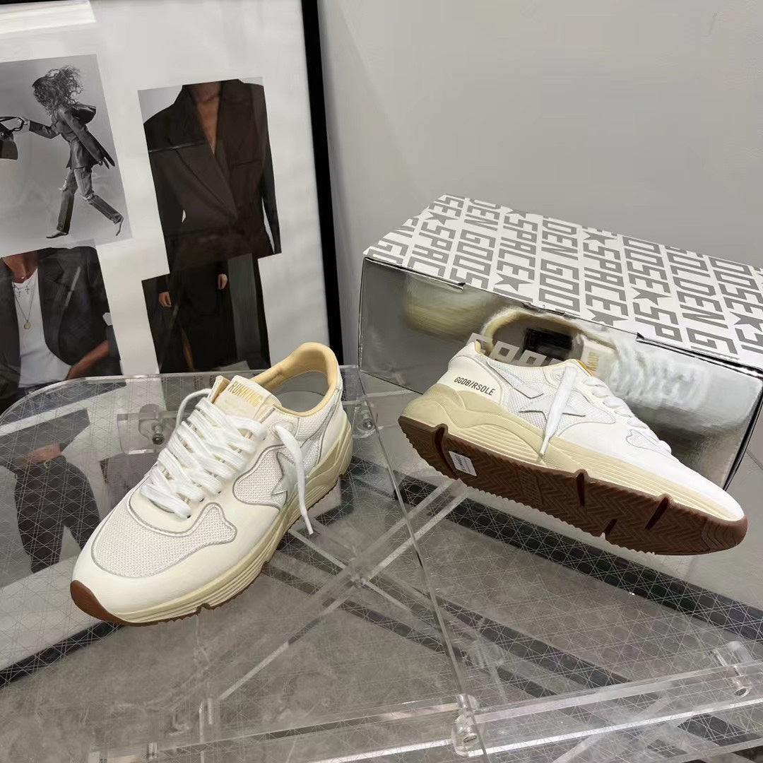 Golden Goose Vintage Distressed Sneakers #269