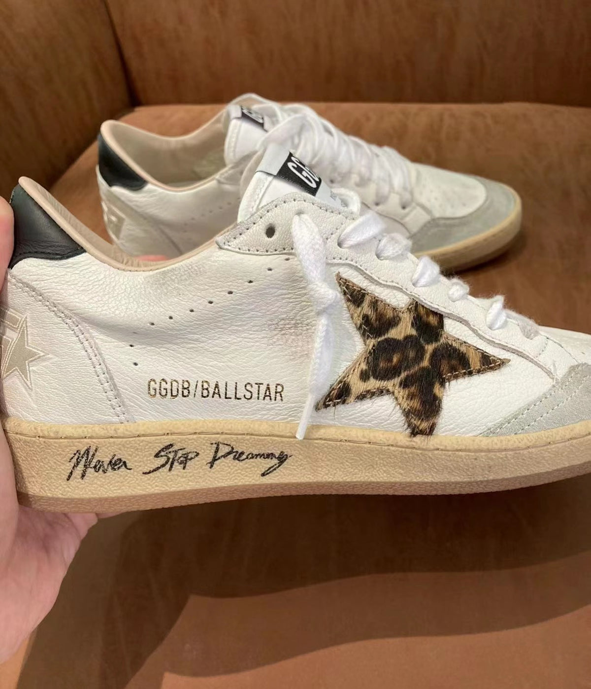 Golden Goose Vintage Distressed Sneakers #281