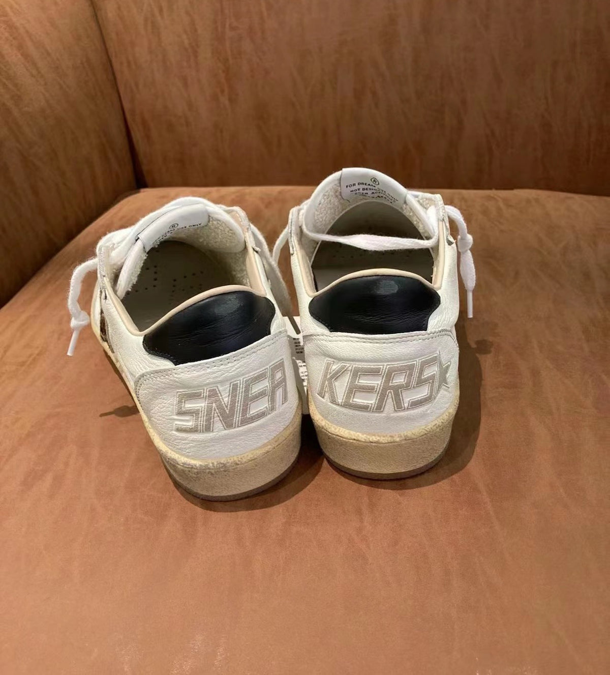 Golden Goose Vintage Distressed Sneakers #281