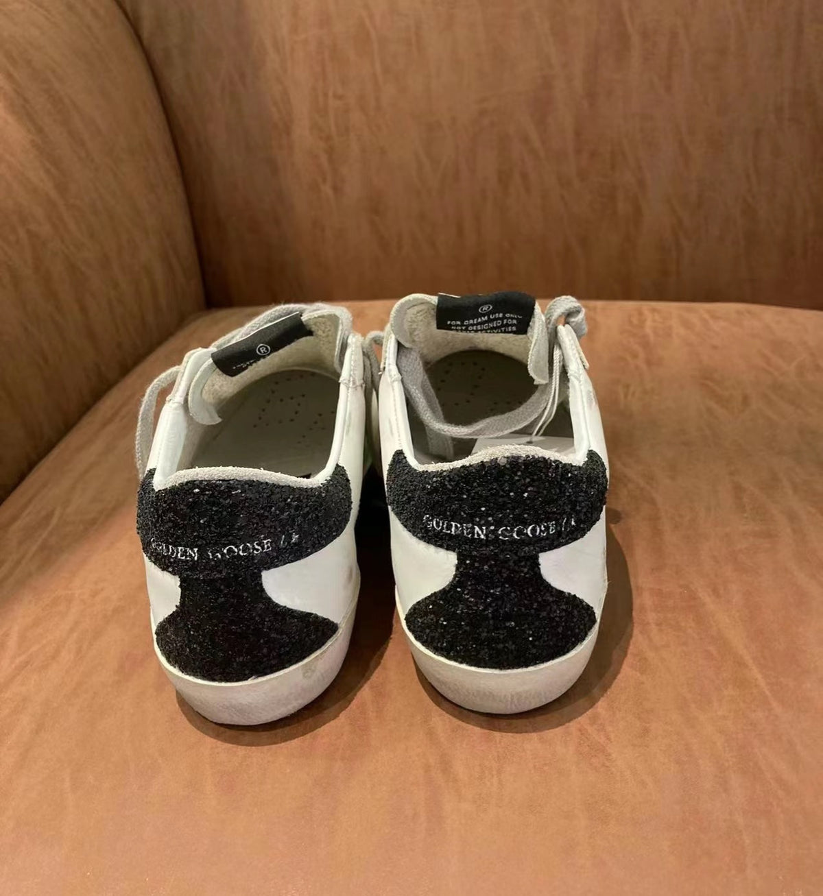 Golden Goose Vintage Distressed Sneakers #183