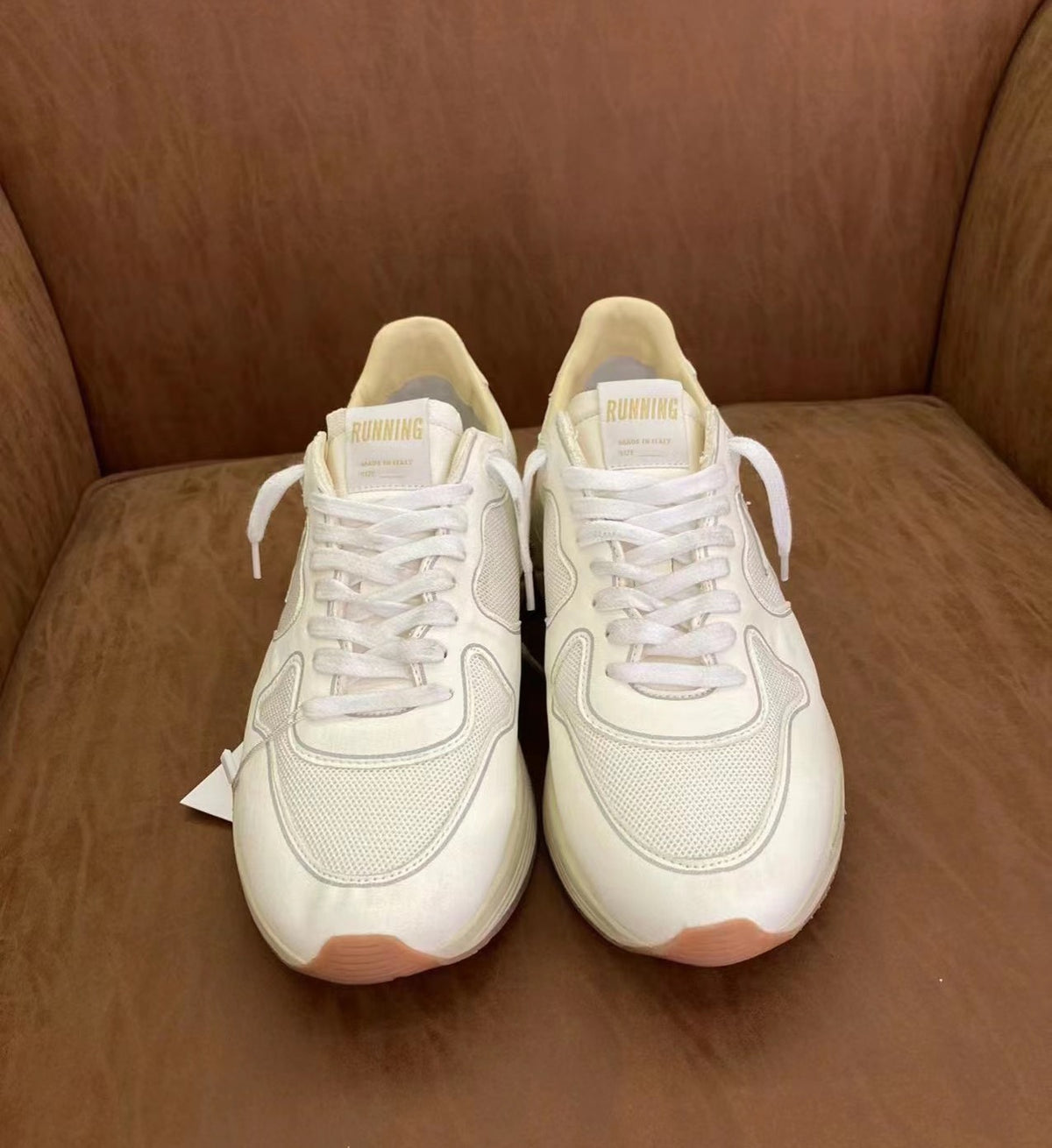 Golden Goose Vintage Distressed Sneakers #268