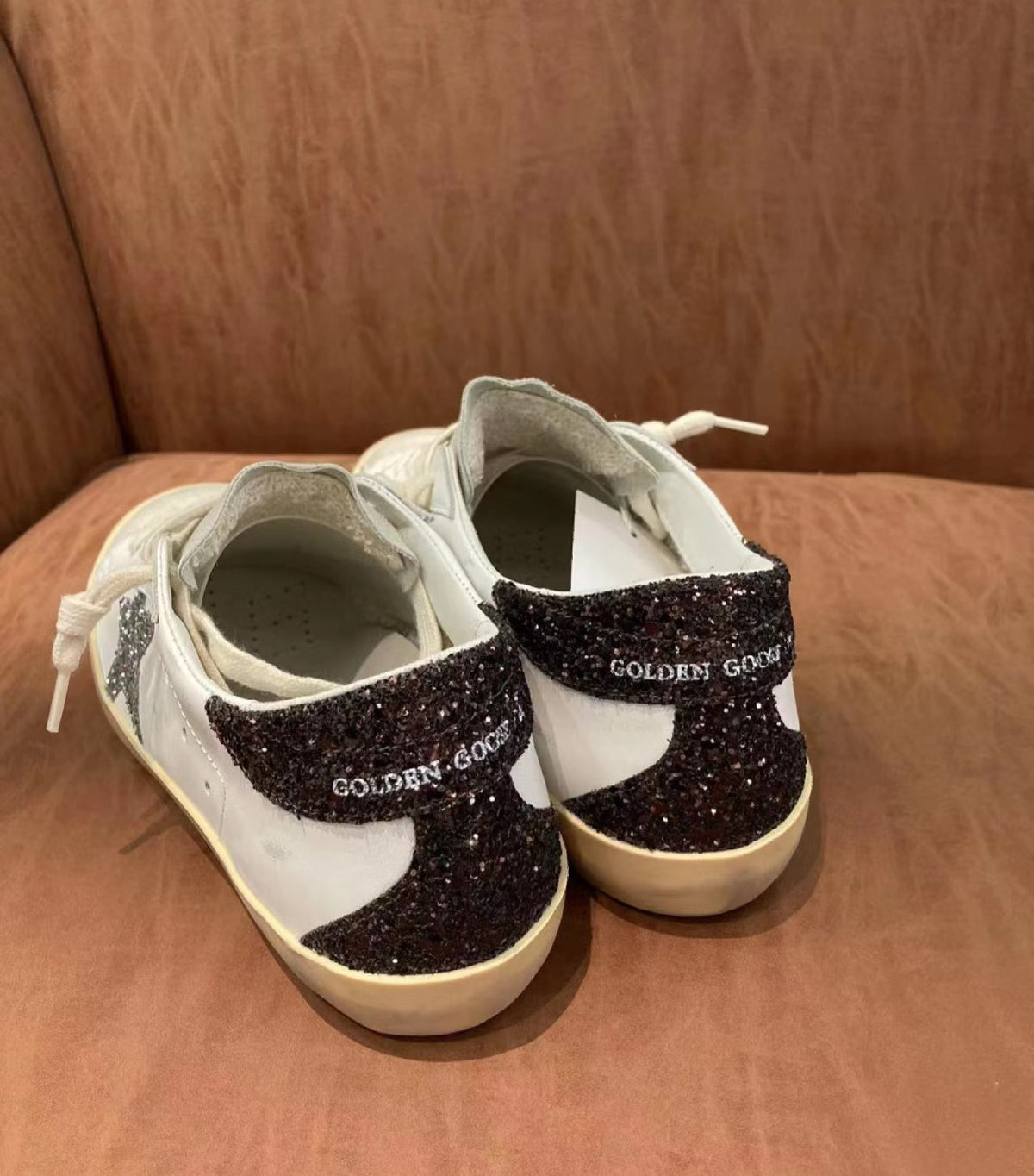 Golden Goose Vintage Distressed Sneakers #182