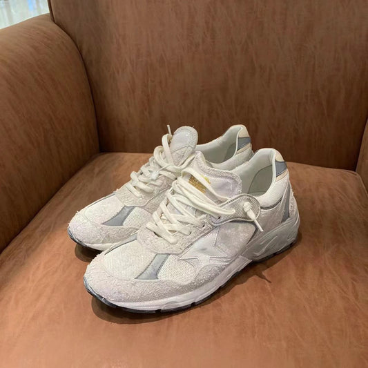 Golden Goose Vintage Distressed Sneakers #266
