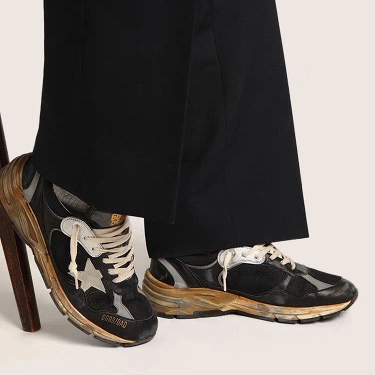 Golden Goose Vintage Distressed Sneakers #292