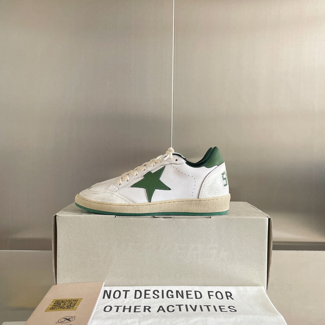 Golden Goose Vintage Distressed Sneakers #127