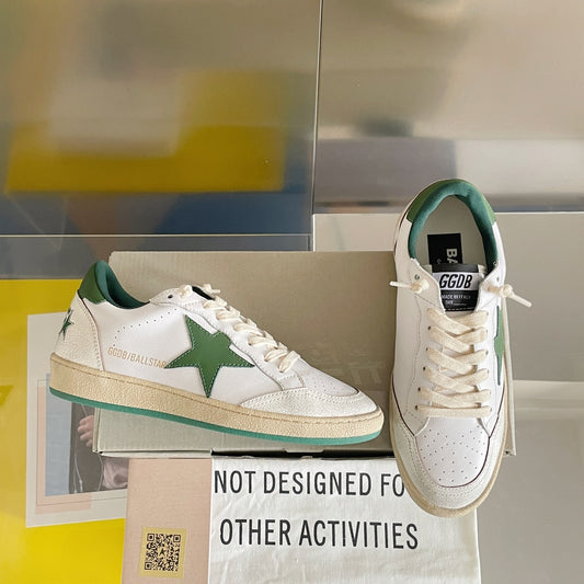 Golden Goose Vintage Distressed Sneakers #127