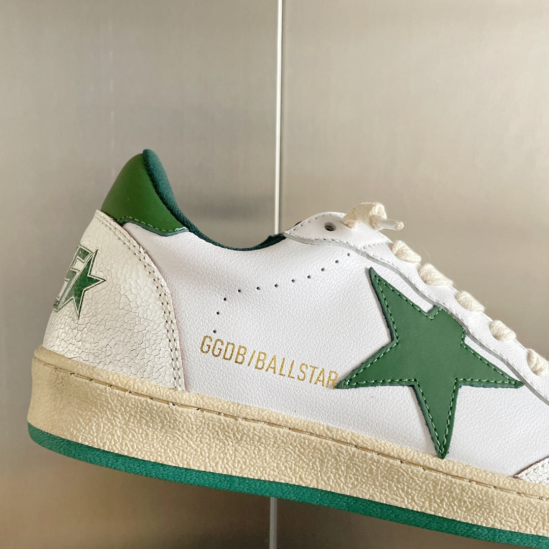 Golden Goose Vintage Distressed Sneakers #127