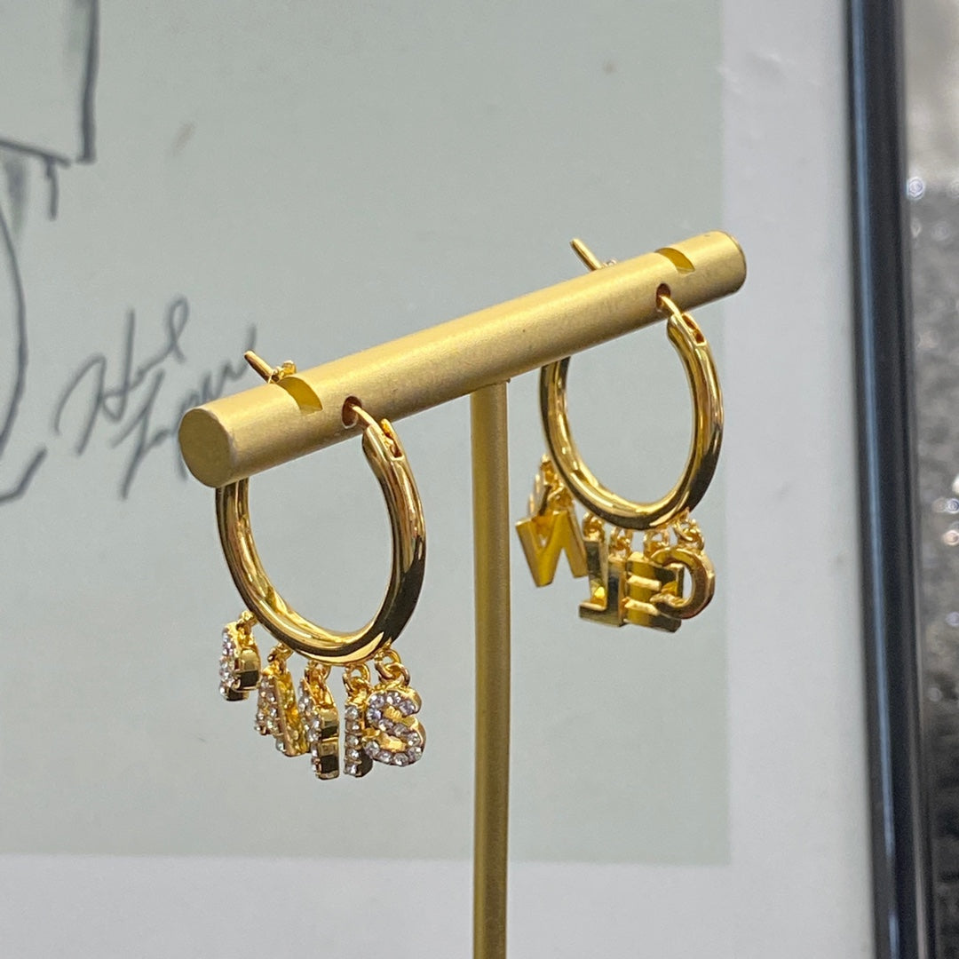 CELINE Crystal Earrings