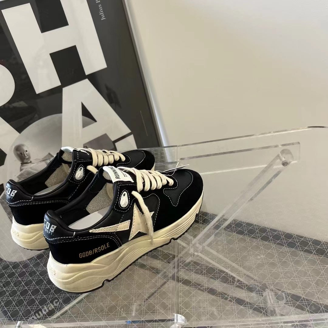 Golden Goose Vintage Distressed Sneakers #229