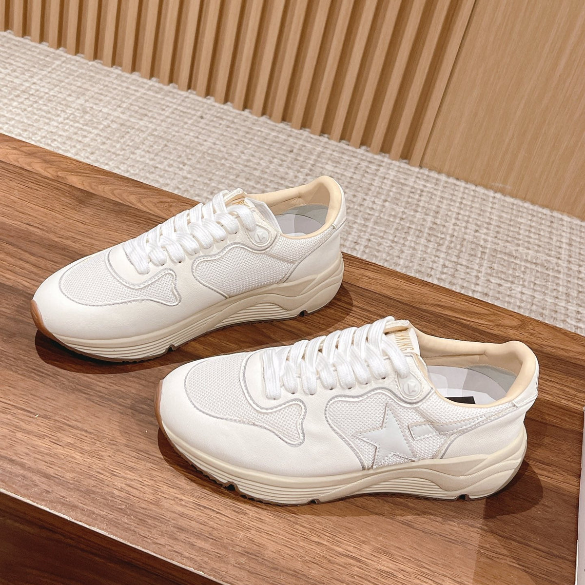 Golden Goose Vintage Distressed Sneakers #220