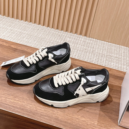 Golden Goose Vintage Distressed Sneakers #131